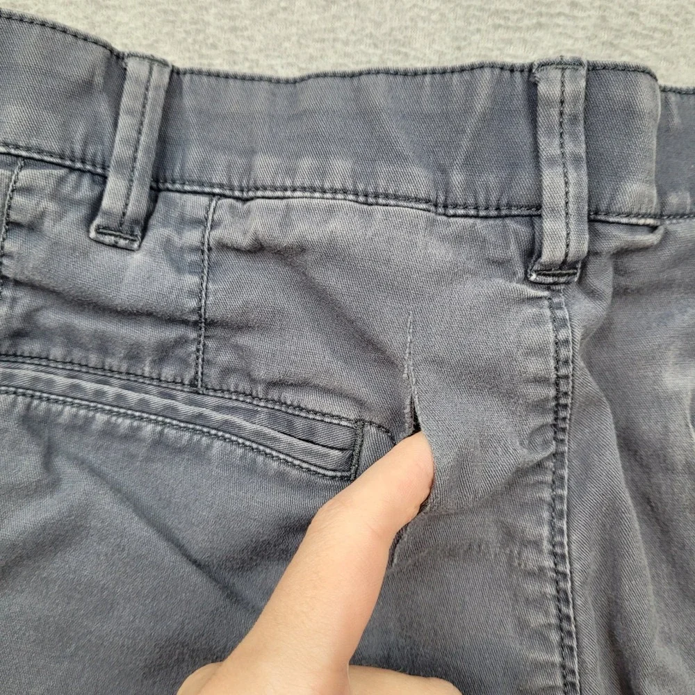 [READ] Faherty Shorts Mens 35x7 Grey Organic Cotton Tencel Blend Casual Chino